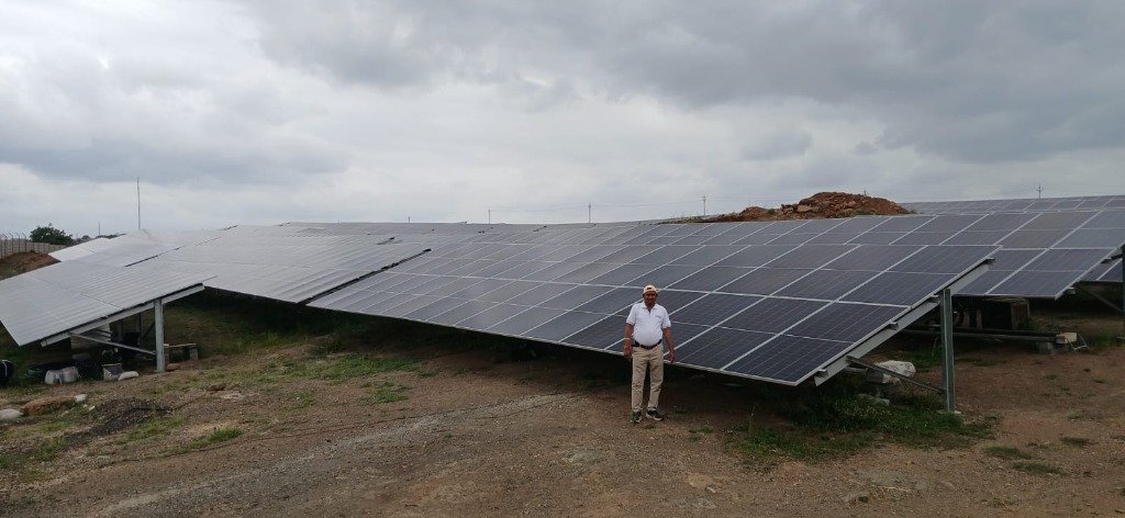Ground-Mounted Solar Power Plant