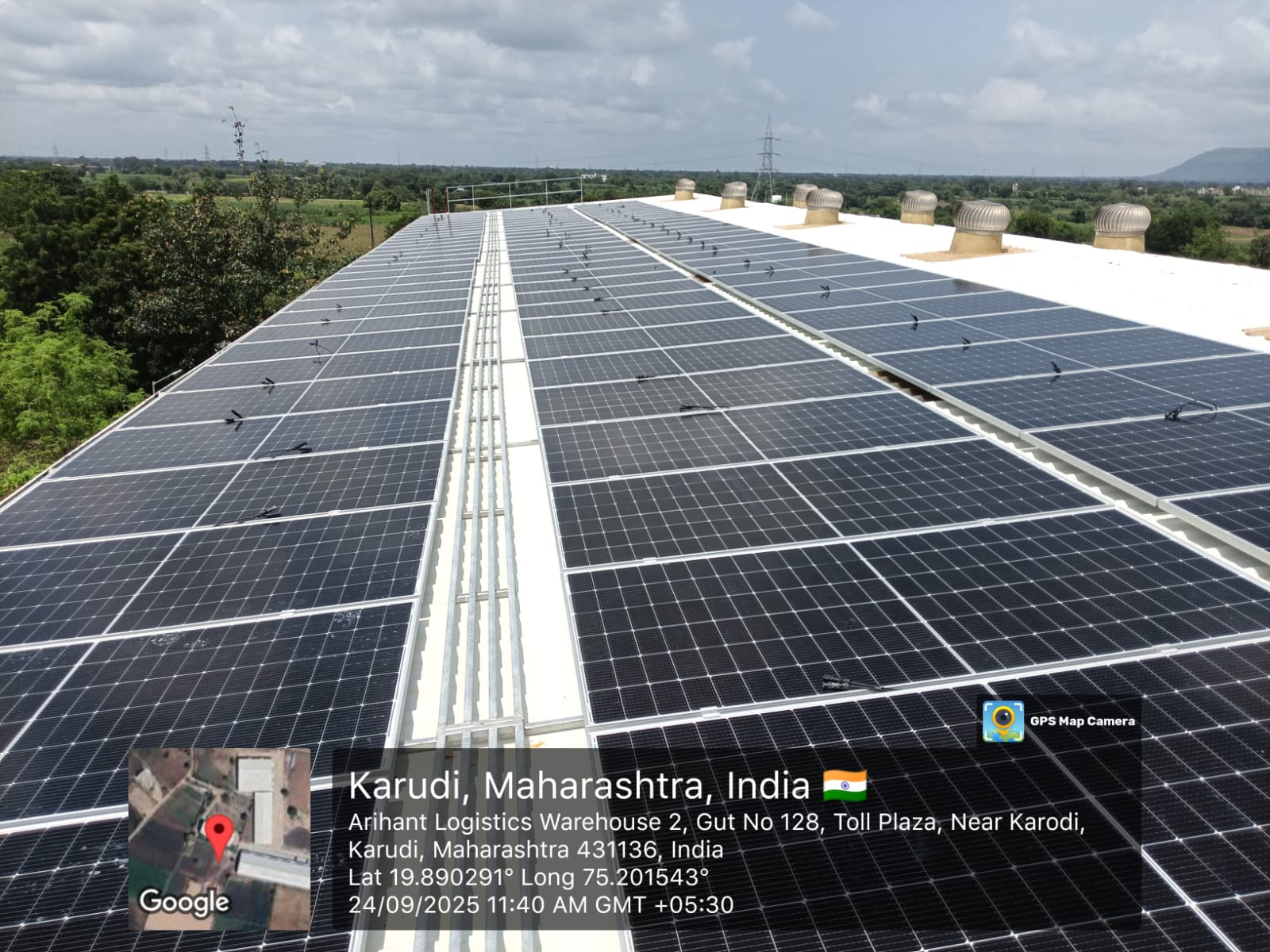 Industrial Solar Installation